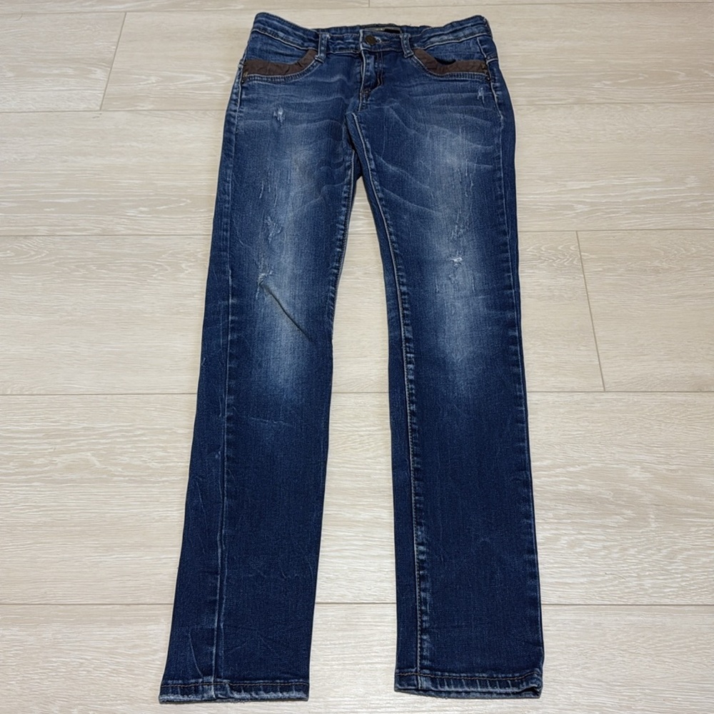 3/$10 Miss Cobra Dark Blue Straight Leg Jeans